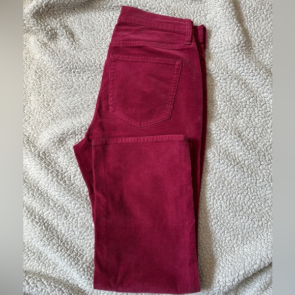 J. Crew Petite high-rise slim demi-boot corduroy pant. - Picture 7 of 16